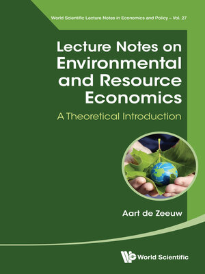 cover image of Lecture Notes On Environmental and Resource Economics